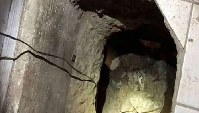 Married man builds secret tunnel to his lover's house