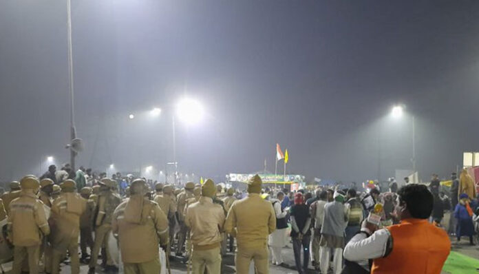 Ghazipur protest site