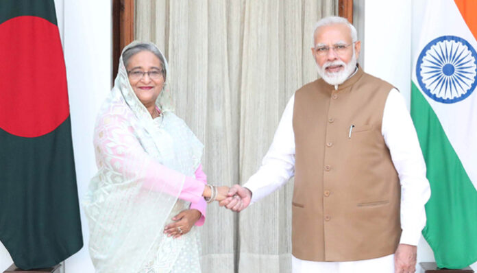 Sheikh Hasina thanks Narendra Modi