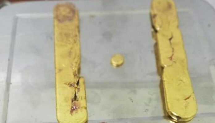 gold seized at Kannur airport