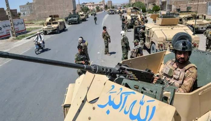 Afghan Forces Against Taliban