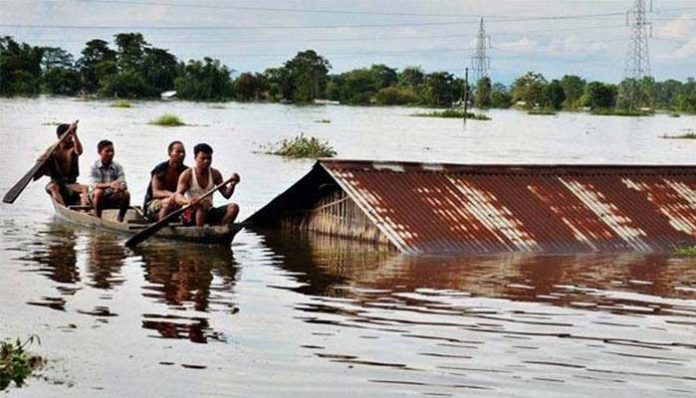 Flood In Assam And Bihar