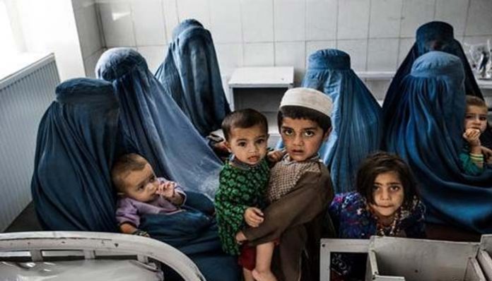 Afghan People Struggling