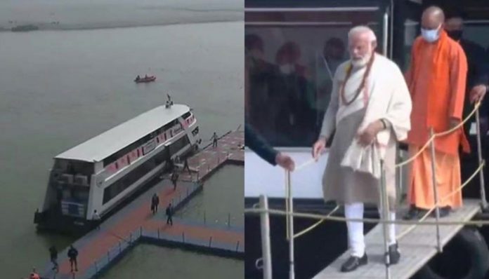 Narendra Modi in Varanasi: Prime Minister heads to Kashi Vishwanath temple on cruise boat