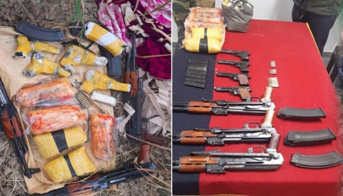 Arms And Explosives Seized