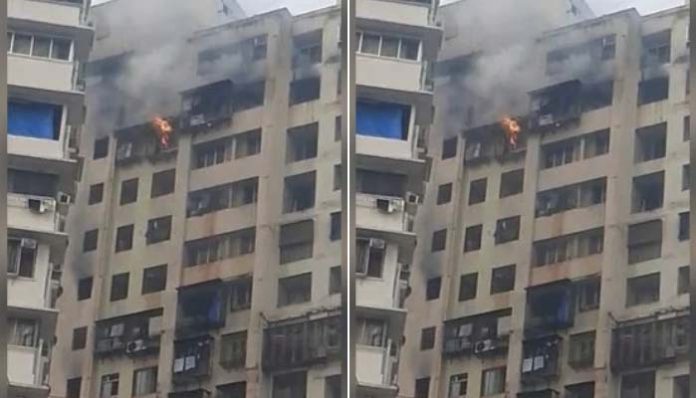 Fire Breaks Out In Building