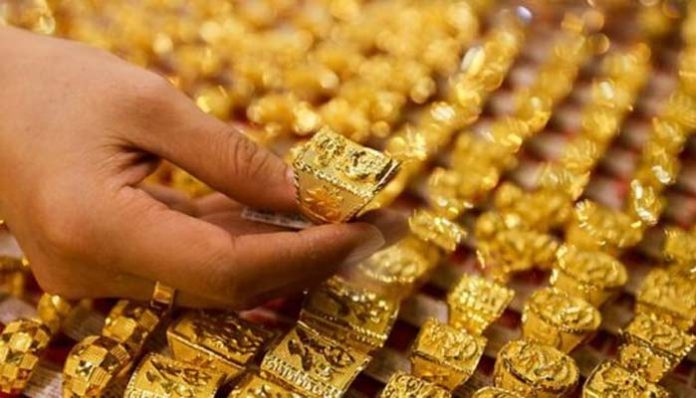 Gold prices soar in state; An increase of Rs 360 per sovereign