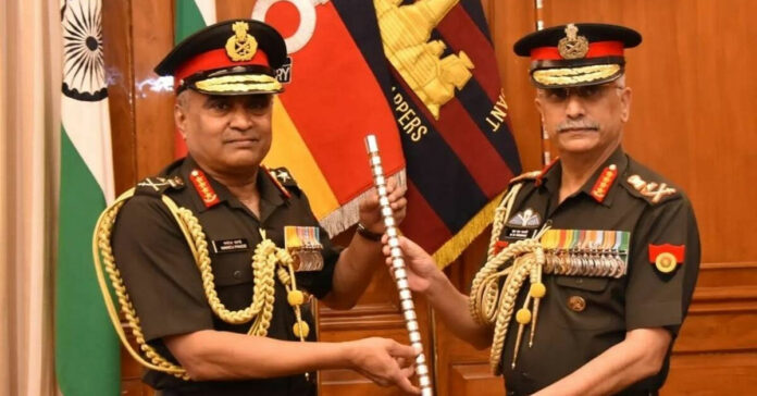 Gen Manoj Pande takes charge as 29th Army Chief