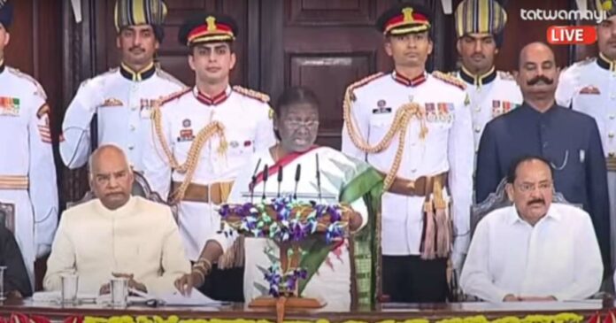 Draupadi Murmu sworn in as the 15th President