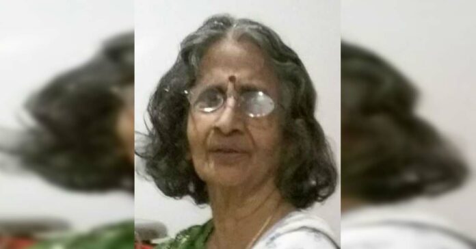 Kavalam Narayana Panicker's co-wife Smt. Saradamaniyamma passed away