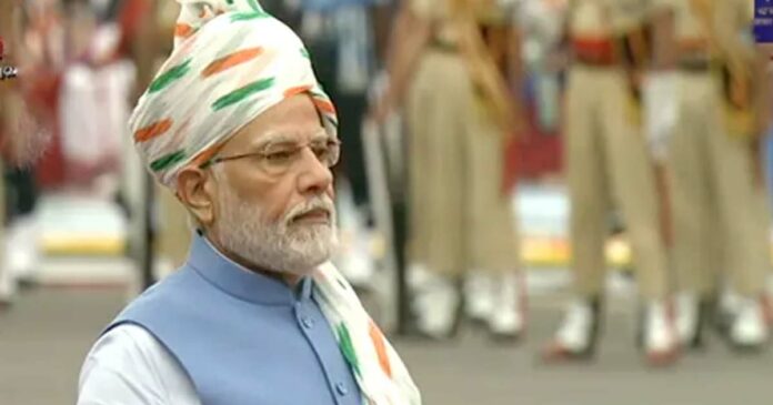 Prime Minister addressing the nation on Independence Day
