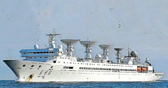 Chinese spy ship docks in Sri Lanka, defying India's objection; India's Dornier aircraft to monitor