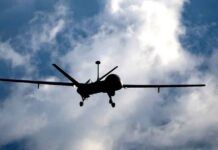 Pakistan drone across border; Shot down by security forces