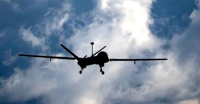 Pakistan drone across border; Shot down by security forces