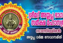 Srimat Ayyappa Bhagavata Mahasatra is being prepared in Ranni; You can participate in the Yajna which will last for 41 days from November 17