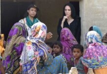Angelina Jolie makes surprise visit to flood-hit Pakistan