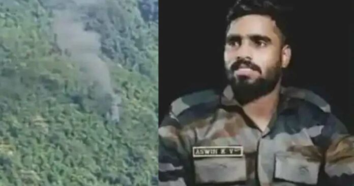 Helicopter accident in which a Malayali soldier died; The country is saddened by Ashwin's death, and his physical body will be brought home today