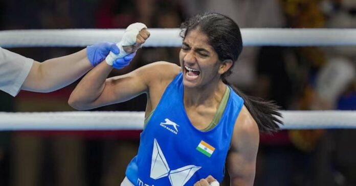 Neetu Ghanaghas won gold; India's first gold in the 2023 World Boxing Championship
