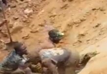 Congo gold mine collapses in heavy rains; The workers came back to life after shaking fate; The video goes viral