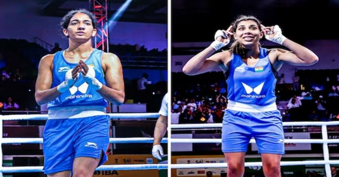 Nikhat Sarin, Neetu and Manisha are entered to the quarterfinals of the World Boxing Championship