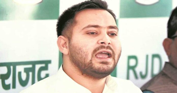 600 crore worth of property displayed as allegedly seized by ED, including jewelery worn by his sisters: Tejashwi Yadav alleges