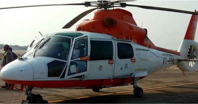 It is proposed to deliver the rented helicopter for the government in April
