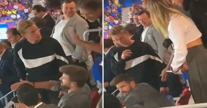 Former player Pique did not allow Frenkie de Jong to be with his girlfriend