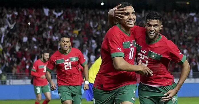 Brazil lost 2-1 after a brilliant performance by Morocco