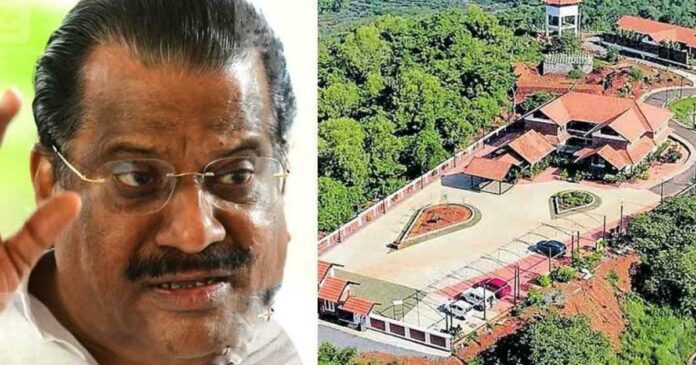 Income tax audit at Kannur Vaidekam Resort. This is a resort having shares of EP Jayarajan's wife and son