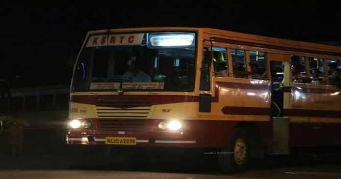 KSRTC prioritizes women safety; If women are alone on a night trip, the bus will stop where they say; Not applicable for lightning services