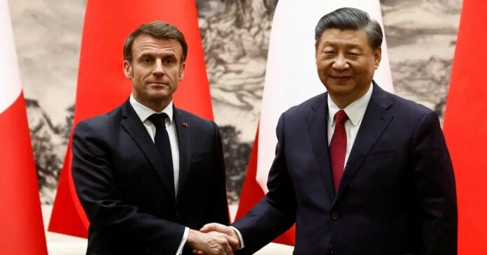 French President Emmanuel Macron arrived in China; Need to persuade Russia to end the war