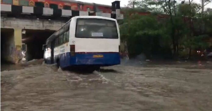 Bengaluru city shaken by unexpected floods; a death