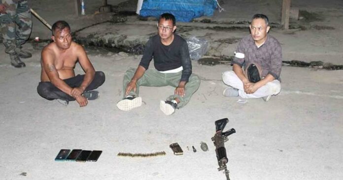 3 attackers arrested with Chinese-made weapons in Manipur; The incident happened when Amit Shah was about to arrive in Manipur