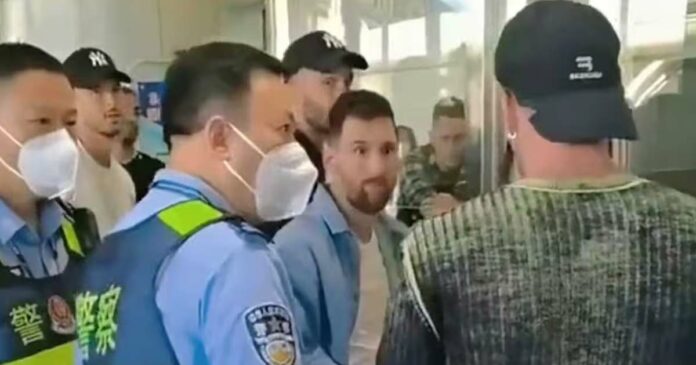 Spanish passport instead of Argentine passport! Chinese police detained Lionel Messi at the airport