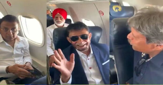 The Indian team celebrated the 40th anniversary of the historic win inside a plane that flew at an altitude of 35,000 feet; Adani Group arranged flights for the legendary stars on the memorable day