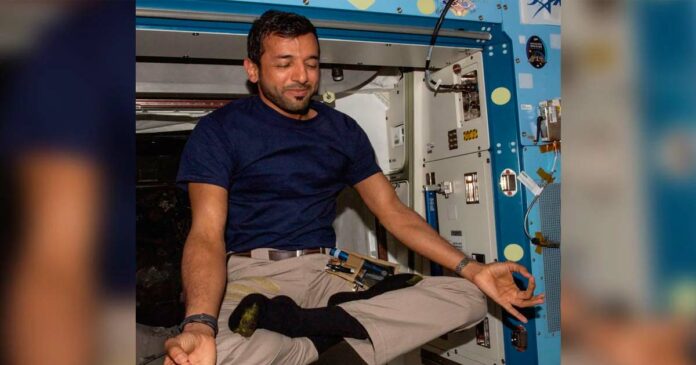 Astronaut Sultan Al Neyadi shared a picture doing yoga in space on International Yoga Day; The picture went viral