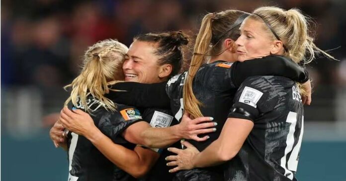 Women's Football World Cup Flagged; New Zealand with historic victory