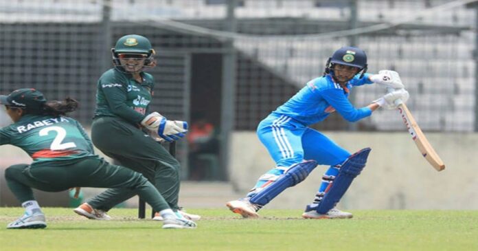 An unexpected draw in the last ODI; India and Bangladesh shared the series