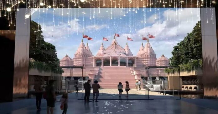The first traditional Hindu temple in the Middle East; Inauguration of Hindu temple in Abu Dhabi in February next year