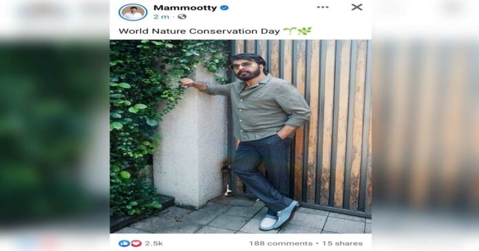 Mammootty with World Conservation Day post on Dulquer's birthday; Social media can't stop laughing
