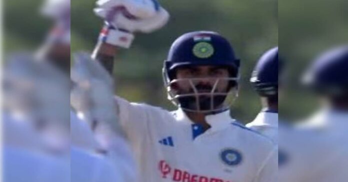 81 balls! Virat Kohli celebrated his first boundary; The commentator couldn't stop laughing