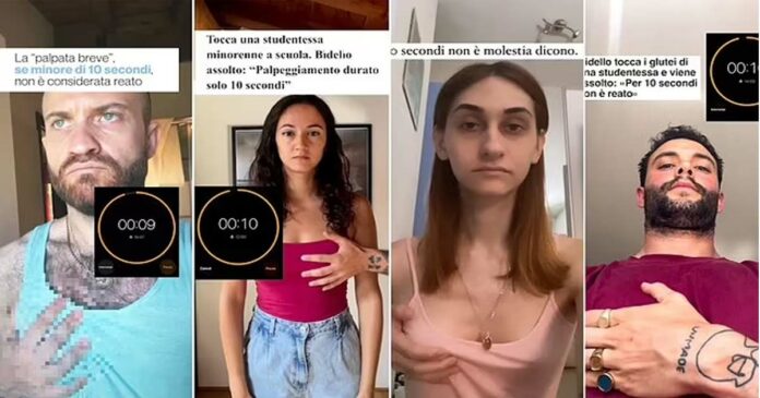 66-year-old security guard touches 17-year-old's private parts; Italian court acquitted as a joke; massive protest including on social media