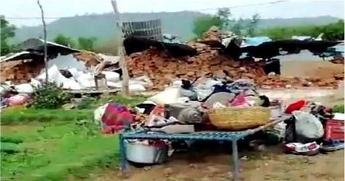 Extreme cruelty to Dalit youth in Madhya Pradesh! Complaint of being fed faeces; The Shivraj Singh Chauhan government demolished the houses of the accused with bulldozers