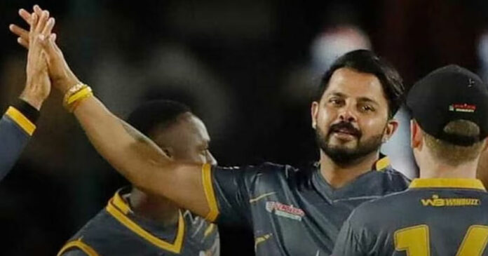 Sreesanth gave the team victory with a mesmerizing performance in SIM Afro T10 Cricket League