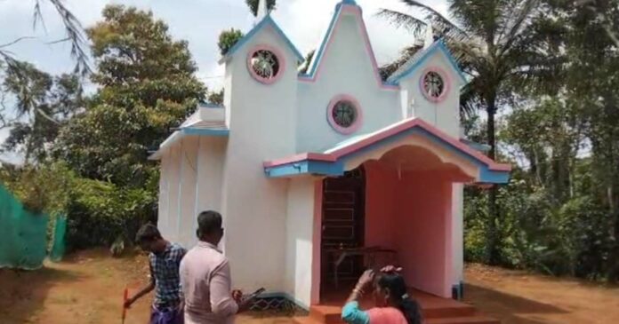 A church was broken into and robbed at Nedukandam in Idukki; The news of the theft came to light when the church opened for worship in the morning; Police have started an investigation