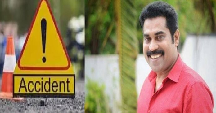 Actor Suraj Venjaramood's car and bike collided with accident; One injured