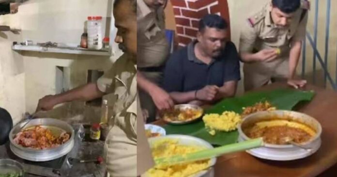 Cooking kappa and chicken at the police station during duty; The video was shot and circulated on social media; Later, IG sought an explanation