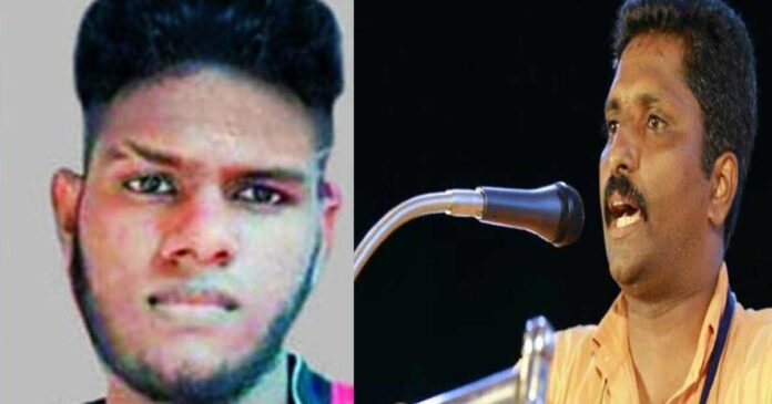 Murder of DYFI worker in Krishnapuram, Kayamkulam; No attempt to hang RSS on head, Sandeep Vachaspati reacts