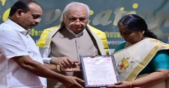 Dr. Vandana Das' MBBS degree received by her parents