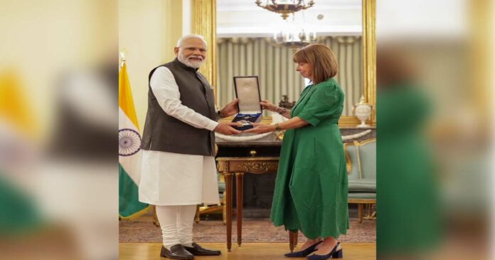 Prime Minister Narendra Modi is once again respected by the world; Greece awarded the highest award